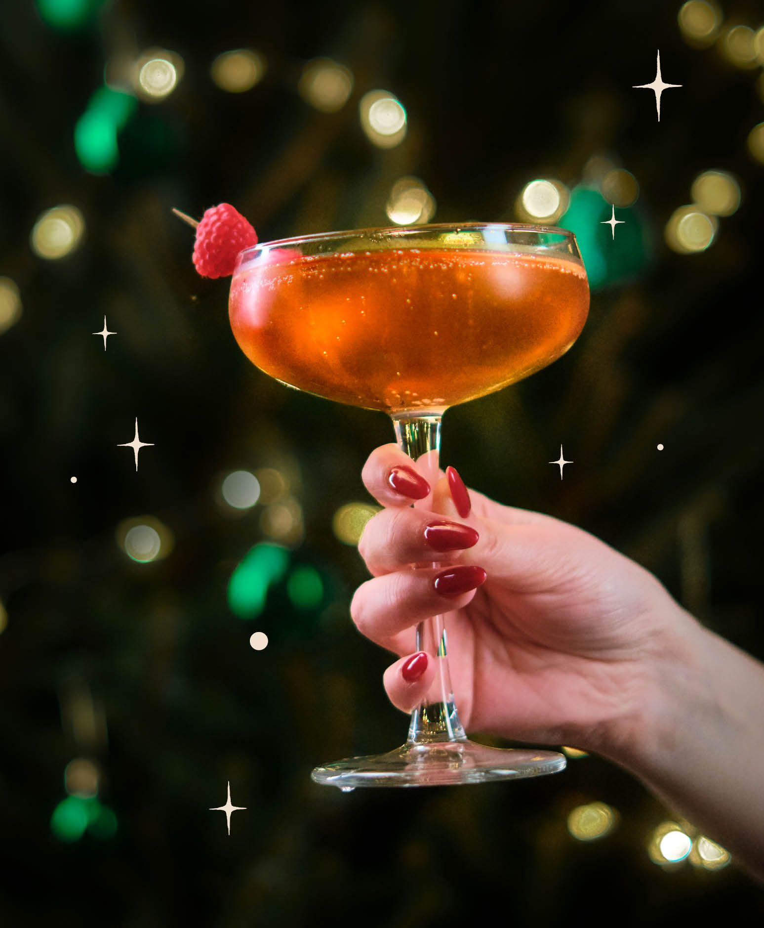 Sparkling Christmas Cocktail